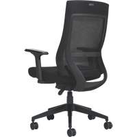 High-Back Weight-Sensing Synchro-Tilter, Mesh, Black D. Morneault & Fils