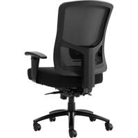 Raven 400 High-Back Heavy-Duty Synchro-Tilter, Mesh, Black, 400 lbs. Capacity D. Morneault & Fils