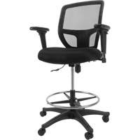 Tabouret de travail en maille, Mobile, Ajustable Hauteur, Capacit&eacute; 450 lb D. Morneault & Fils