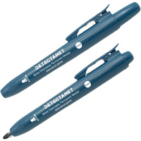 Retractable Permanent Marker, Bullet, Black D. Morneault & Fils
