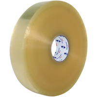 Box Sealing Tape, Rubber Adhesive, 1.6 mils, 72 mm (3") x 1828 m (5997') D. Morneault & Fils