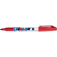 Marqueurs Dura-Ink - no 15, Rouge, Pointe Fin D. Morneault & Fils