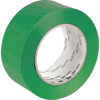 Rubans adh&eacute;sifs en vinyle 3903, 50 mm (2") la x 45,5 m (149,25') lo, 6,3 mils, Vert D. Morneault & Fils