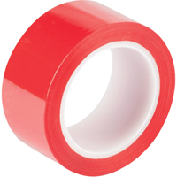Ruban &agrave; coller rouge, 48 mm (1-22/25") x 66 m (216,5')  D. Morneault & Fils