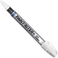 Paint-Riter&reg;+ Water Removable Paint Marker, Liquid, White D. Morneault & Fils