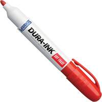 Dura-Ink&reg; Dry Erase Ink Markers, Red, Bullet Tip D. Morneault & Fils