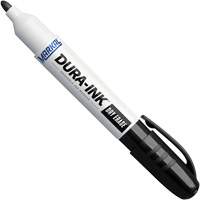 Dura-Ink&reg; Dry Erase Ink Markers, Black, Bullet Tip D. Morneault & Fils