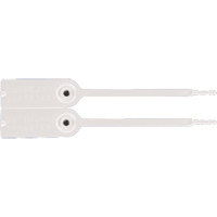 Gemini&reg; Tote Seals, 7-1/4", Plastic, Pull-Through D. Morneault & Fils