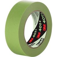 401+ High Performance Masking Tape, 24 mm (1") x 54.8 m (180'), Green D. Morneault & Fils