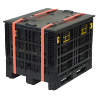 Tendeurs d'arrimage logistique LogiStrap, Boucles et crochets, 2" la x 16,4' lo, Charge d'utilisation 225 lb (102 kg) D. Morneault & Fils