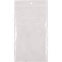 Sacs en poly, Refermable, 5" x 3", 4 mils D. Morneault & Fils