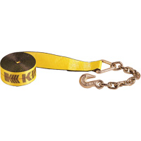 Winch Strap with Chain Anchor D. Morneault & Fils