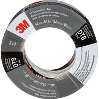 Ruban adh&eacute;sif tout usage DT8, 8 mils, Noir, 48 mm (2") x 55 m (180') D. Morneault & Fils