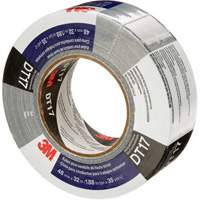 DT17 Super-Duty Duct Tape, 17 mils, Black, 48 mm (2") x 32 m (105') D. Morneault & Fils