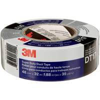 DT17 Super-Duty Duct Tape, 17 mils, Black, 48 mm (2") x 32 m (105') D. Morneault & Fils