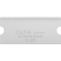 Glass Scraper Replacement Blades, Single Style D. Morneault & Fils