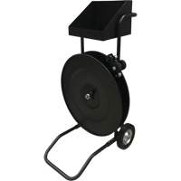 Distributeur de feuillards, Feuillard Polyester/Acier/Polypropyl&egrave;ne, Dia de noyau 16"/8", largeur de rouleau 3"/8"/6" D. Morneault & Fils