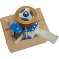 Box Sealing Tape, Acrylic Adhesive, 1.8 mils, 48 mm (2") x 110 m (328') D. Morneault & Fils