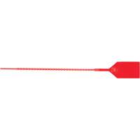 Standard-Duty Security Seal, 9", Plastic, Plastic Seal D. Morneault & Fils
