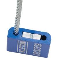 High Security Security Seal, 12", Metal, Cable Seal D. Morneault & Fils