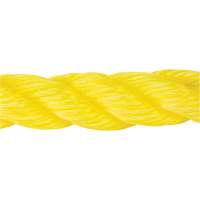 Braided Yellow Rope, Polypropylene, 300' D. Morneault & Fils