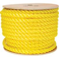 Braided Yellow Rope, Polypropylene, 144' D. Morneault & Fils
