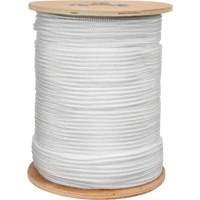 Braided White Rope, Nylon, 250' D. Morneault & Fils