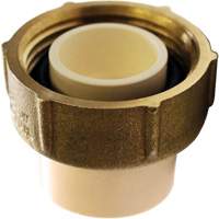 Water Meter Box Adapter, 3/4" x 1" Dia., CPVC D. Morneault & Fils