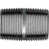 Close Pipe Nipple, Galvanized, 1", NPT x NPT D. Morneault & Fils