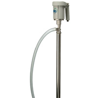 Trousse de pompe pour baril EFS-40 avec moteur S1, Acier inoxydable, 17 gal./min D. Morneault & Fils