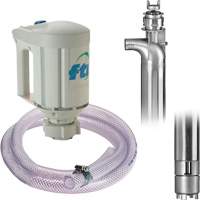 Trousse de pompe pour baril PFS-40 avec moteur M3V, Acier inoxydable D. Morneault & Fils