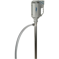 Trousse de pompe pour baril &eacute;tanche TTS-40 avec moteur M7T, Acier inoxydable D. Morneault & Fils