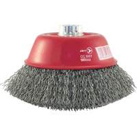 Brosses-boisseaux à fils crêpés