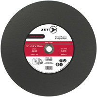 POWER ABRASIVE&reg; Cut-Off Wheel, 12" x 1/8", 20 mm Arbor, Type 1, 6370 RPM D. Morneault & Fils