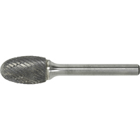 Solid Carbide Burr, SE-1, 1/4" Dia., 1/4" Shank, 3/8" Depth of Cut D. Morneault & Fils