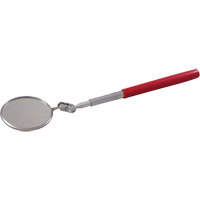 Inspection Mirror, Circular, 2-1/4" L x 2-1/4" W, Telescopic D. Morneault & Fils