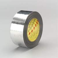 High-Temperature Aluminum Foil/Glass Cloth Tape, 12 mm (1/2") W x 33 m (108') L D. Morneault & Fils