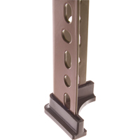 Slotted Angle Accessories - Plastic Foot (Single Post) D. Morneault & Fils