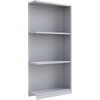 Interlok Shelving Unit, Steel, Boltless, 800 lbs. Capacity, 36" W x 76" H x 24" D D. Morneault & Fils