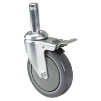 Caster for Chromate Wire Shelving D. Morneault & Fils