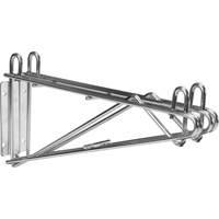 Direct Wall Mount for Chromate Wire Shelving D. Morneault & Fils