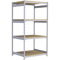 &eacute;tag&egrave;re-classeur de grande largeur, Acier, 4 Tablettes, 42" la x 32" p x 84" h D. Morneault & Fils