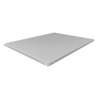 Slotted Angle Shelf, Galvanized Steel, 42" W x 32" D D. Morneault & Fils