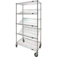 Chrome Wire Shelf Units
