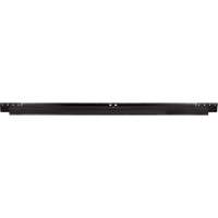 Coulisse de porte de partition en treillis m&eacute;tallique D. Morneault & Fils