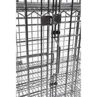 Security Cart, Chrome Plated, 48" x 69" x 24", 500 lbs. Capacity D. Morneault & Fils