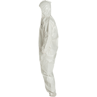 Tychem&reg; 4000 Coveralls, Large, White D. Morneault & Fils