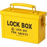 Group Lock Box, Yellow D. Morneault & Fils