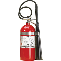 Aluminum Cylinder Carbon Dioxide (CO2) Fire Extinguishers, BC, 10 lbs. Capacity D. Morneault & Fils