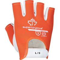 Vibrastop Half-Finger Vibration-Dampening Gloves, Size Medium, Goatskin Palm D. Morneault & Fils
